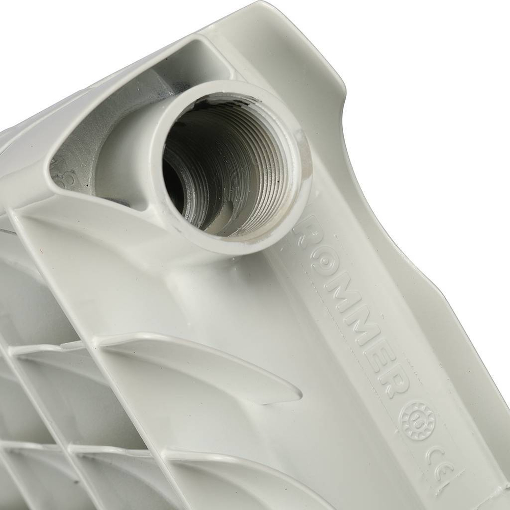 ROMMER Optima 500  4 секций радиатор алюминиевый (RAL9016)