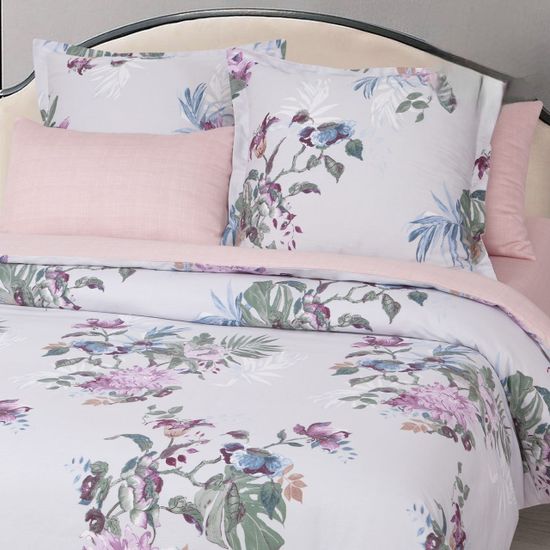 Семейный комплект постельного Прага сатин