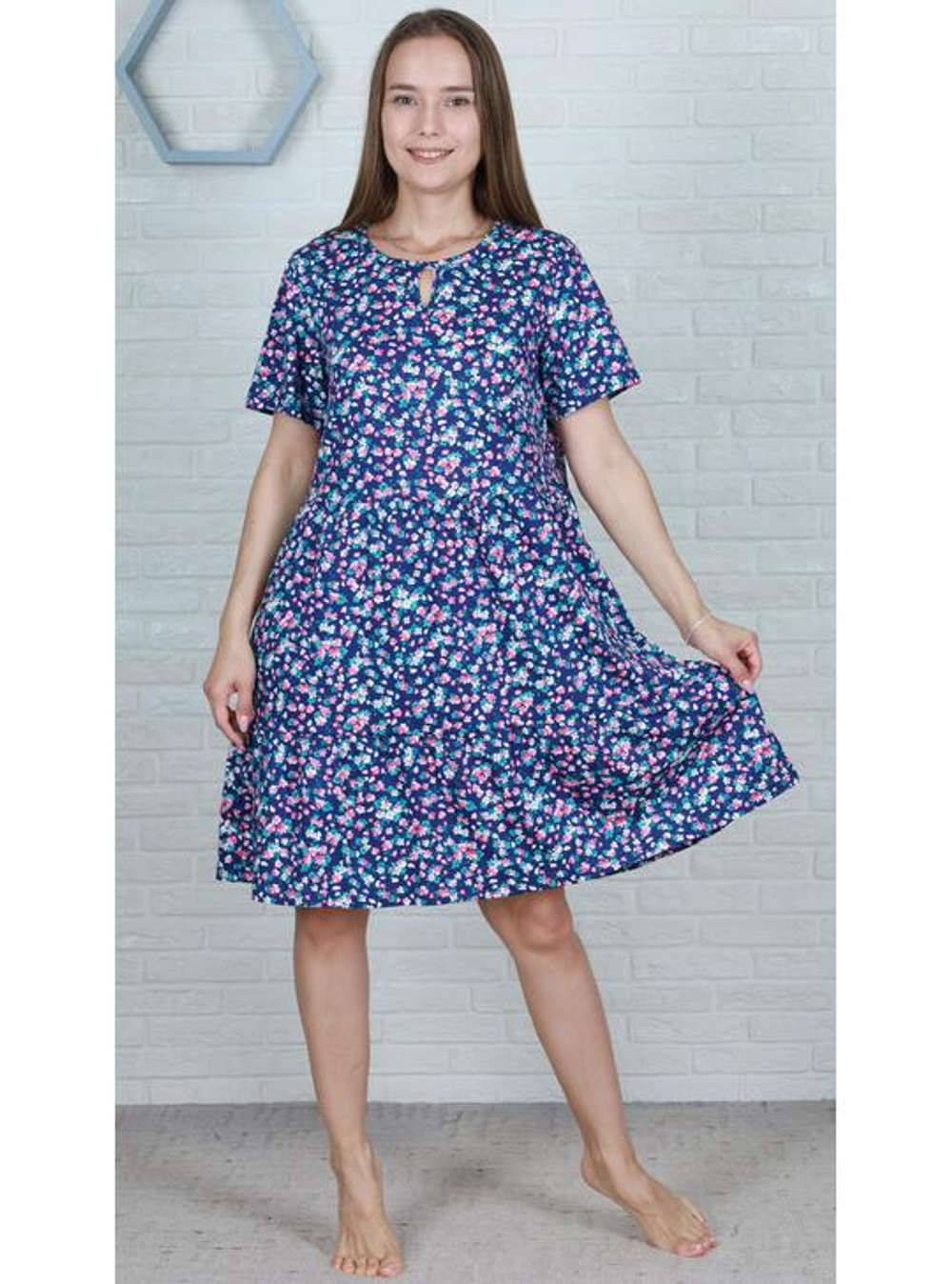 2920-1 Домашнее платье женское (54)