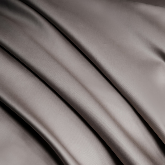 Комплект постельного белья на резинке Однотонный Сатин Премиум «Жемчужная дымка»
