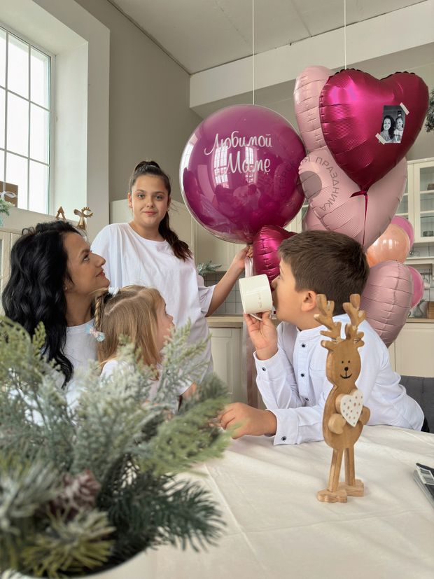 "Тайна розы" (набор из 8 шаров) №2307