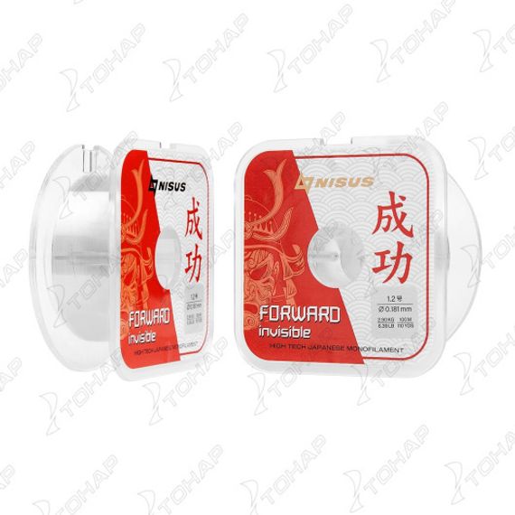 Леска FORWARD Invisible 0,181mm/100m Nylon (N-FI-0181-100) Nisus