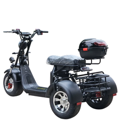 Электроскутер трехколесный CITYCOCO GT X11 TRIKE 2023 Черный