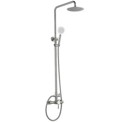 Душевая система для ванны, Solone, с картриджем, нерж, EZA16-A090