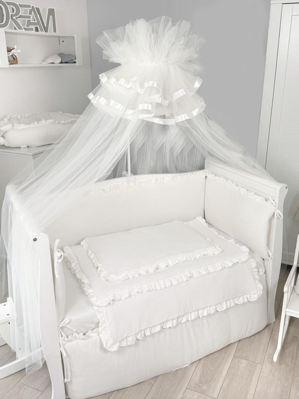 Комплект постельного белья Lepre New Royal Collection 4 предмета 120х90 см экрю