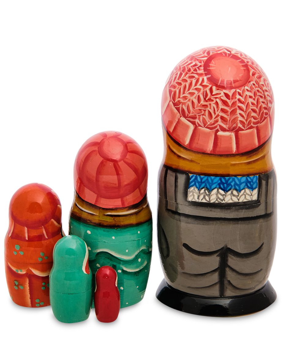 Народные промыслы МР-24/ 93-A Матрешка 5м «Зайка»
