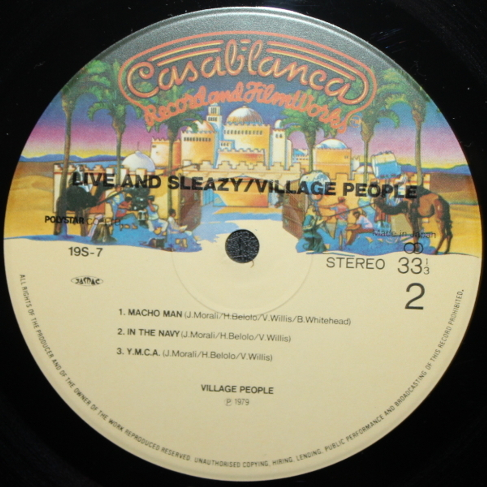 Village People / Live And Sleazy (2LP)