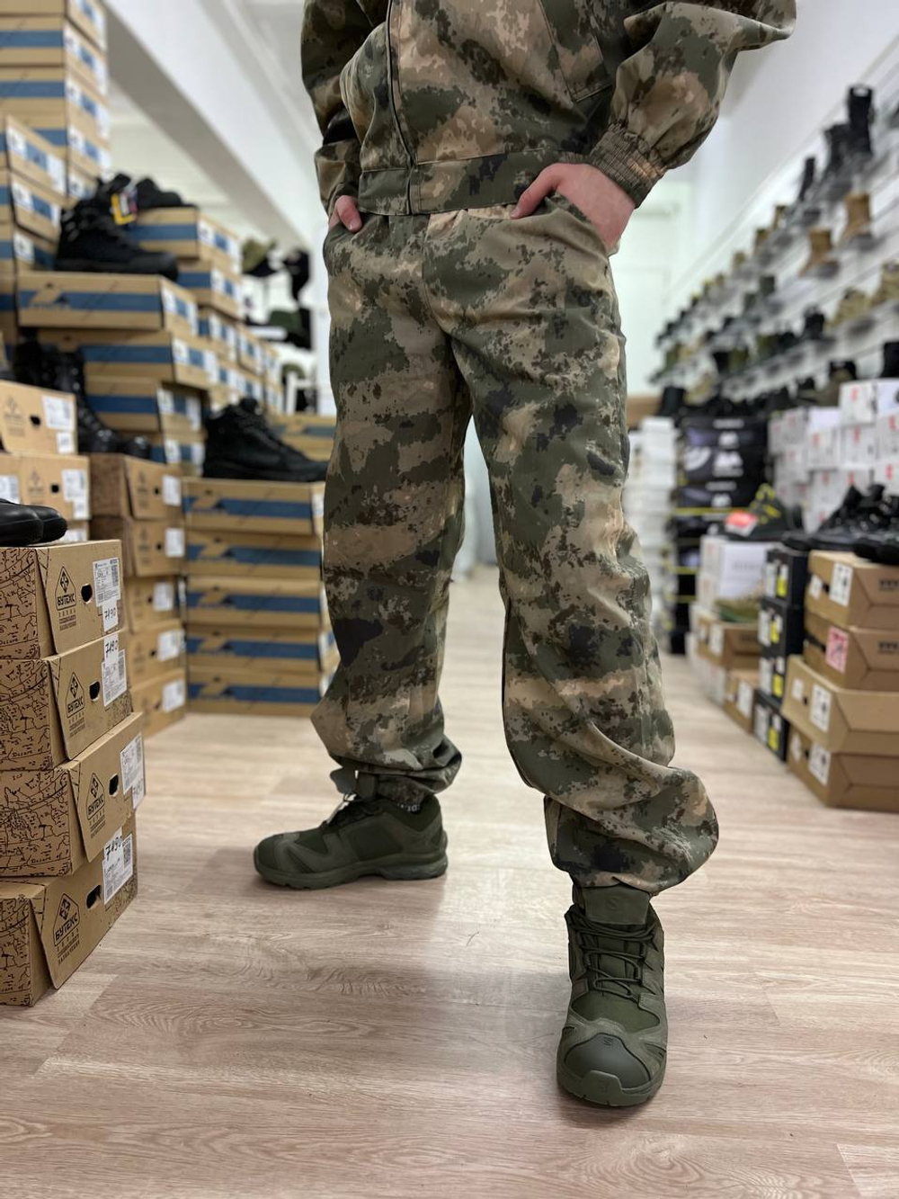 Костюм маскировочный / сорочка / бежевый  мох