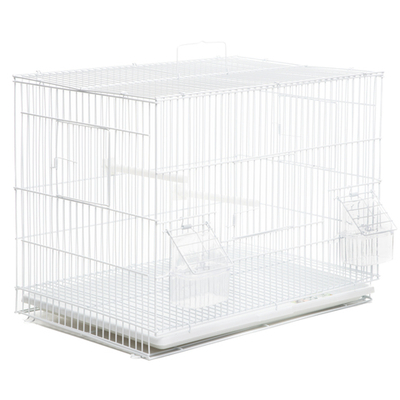 Клетка 5000W для птиц, эмаль, белая, 415*280*325мм               , Triol