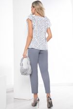 Костюм "Лайла" (серый/белый) К8738 LT Collection (Акция)