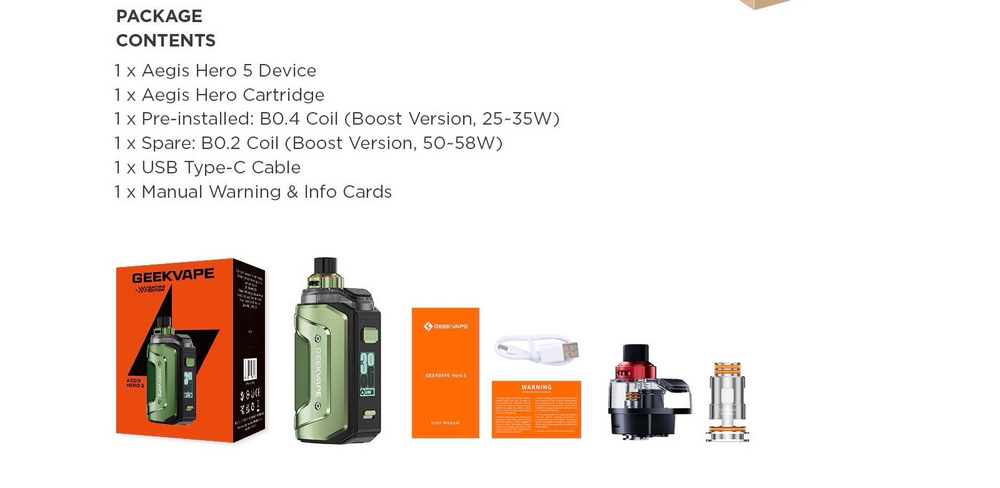 GeekVape Aegis Hero 5