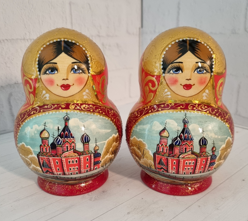 Матрешка "Санкт-Петербург" 5 мест