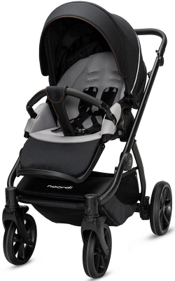 Детская коляска Noordi Fjordi V2 3 в 1 с автокреслом Terra Black 1462815 Voyager Black