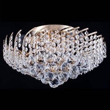 Люстра хрустальная Maytoni DIA120-06-G золото Karolina Diamant Crystal