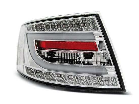Задние фонари Audi A6 C6 chrome led