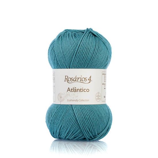 Пряжа ROSARIOS 4 Atlantico (80% органический хлопок, 20% морские водоросли)