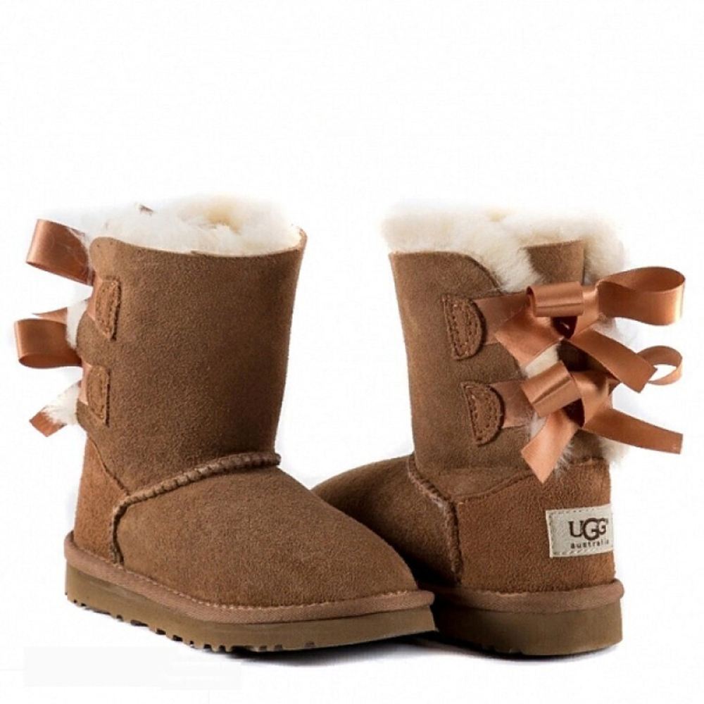 Угги Kids Bailey Bow Chestnut