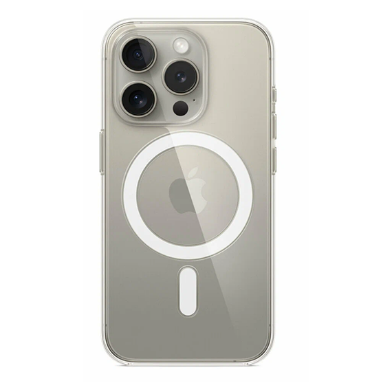 Прозрачный чехол Apple iPhone 15 Pro Max с MagSafe MT223