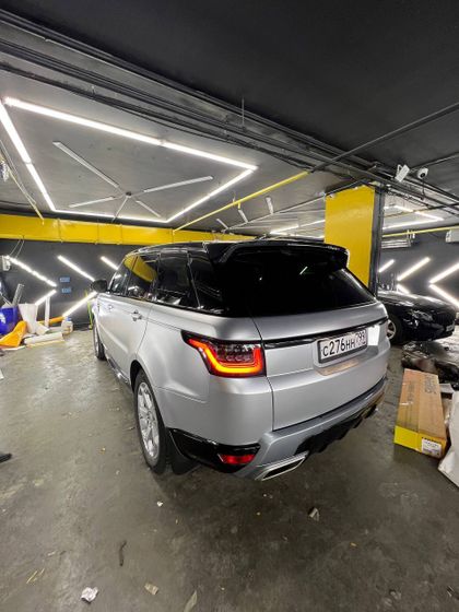 Пленка матовая серебро Metal Flash Silver Carbins