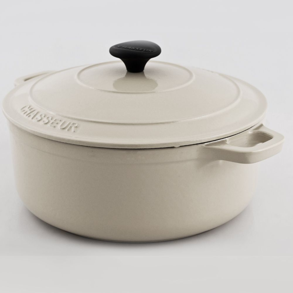 Кастрюля 6.3л Chasseur White Франция вид сбоку