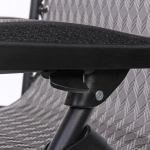 Шезлонг-кресло «Уют»,177*64*113 см с подголовником, 2 положения, соты