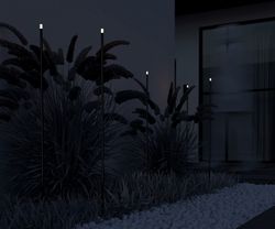 Наземный высокий светильник Maytoni Spear O441FL-L1GF3K1