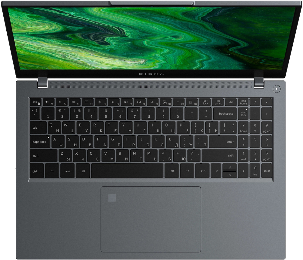 Ноутбук  Digma Pro Fortis M 15.6 ", Core i3, 8 Гб RAM, 256 Гб SSD, UHD Graphics, Серый