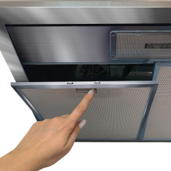 Вытяжка купольная Ginzzu HKH-125 стальная