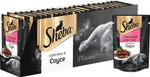 Влажный корм Sheba Pleasure для взрослых кошек, говядина и кролик, ломтики в соусе, 24 шт x 85 г