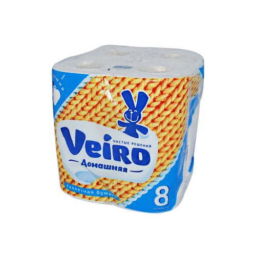 Бумага туал 2-сл Linia Veiro домашняя бел 8 шт/6