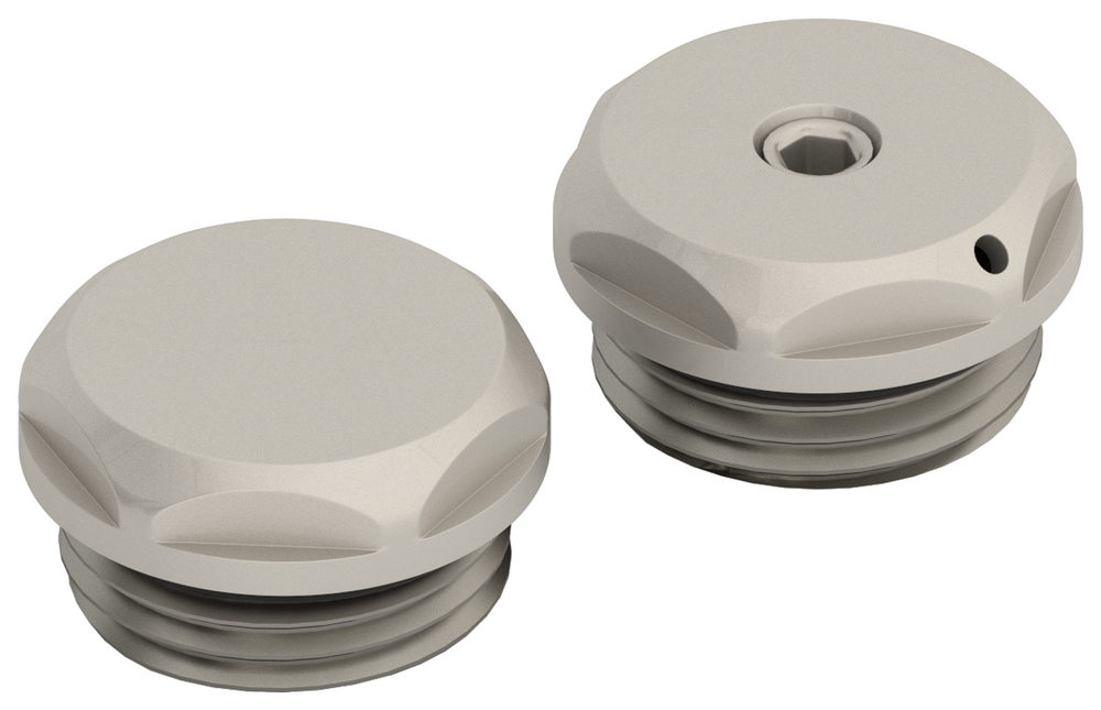 Спускной клапан с заглушкой Сунержа d 25 мм  (G 1/2" НР)