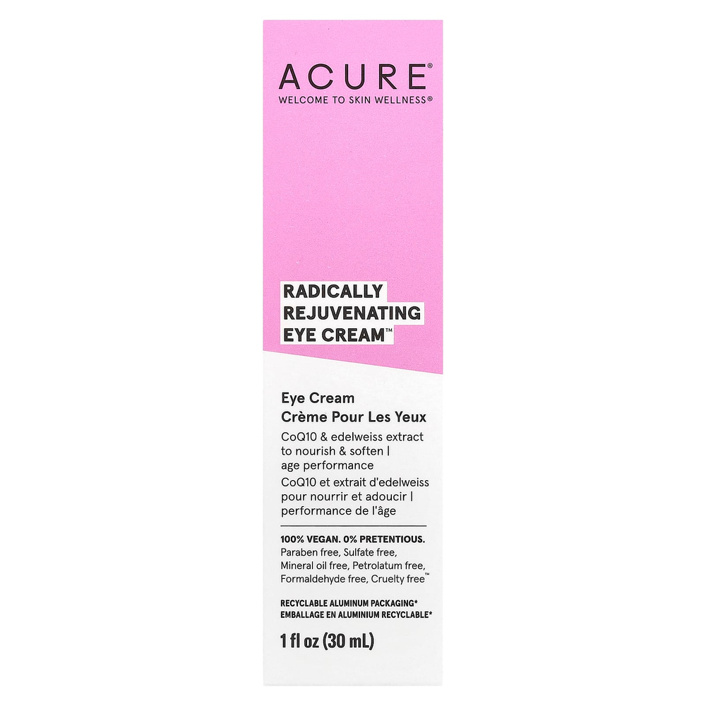 ACURE, Radically Rejuvenating, крем для области вокруг глаз, 30 мл (1 жидк. унция)