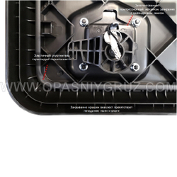 Инструментальный ящик 1250x522x500 мм