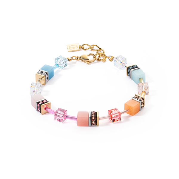 Браслет Coeur de Lion Aqua-Apricot 2838/30-2028