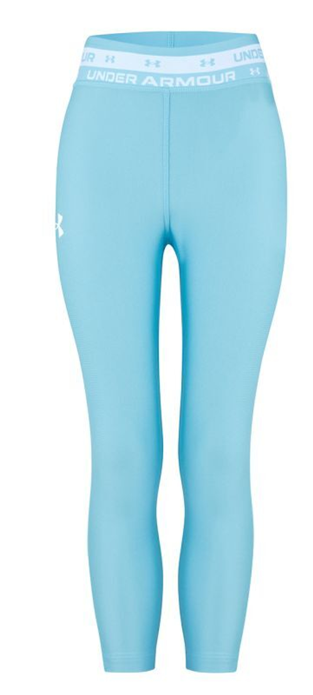 Штаны для девочки теннисные Under Armour HeatGear Armour Ankle Legging Junior - небесный