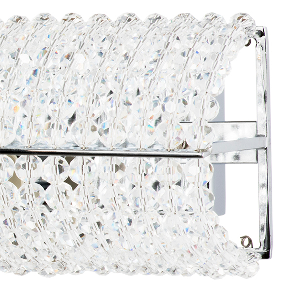 704634 Бра зерк. MONILE 3х40W E14 ХРОМ