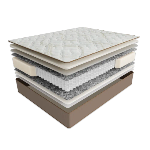 Матрас BuyRoyal, 29 см, жесткость выше средней, независимые пружины