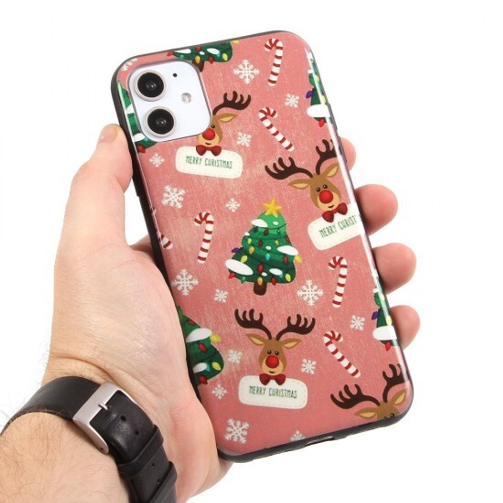 Чехол ТПУ Florme Новый Год для Huawei Y6p, 012147