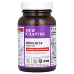 New Chapter, Рыбий жир Wholemega, 60 мягких таблеток
