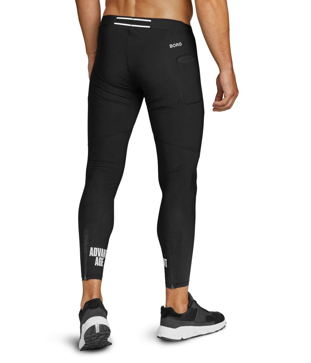 Мужские теннисные штаны Björn Borg Stockholm Performance Tights M - черный