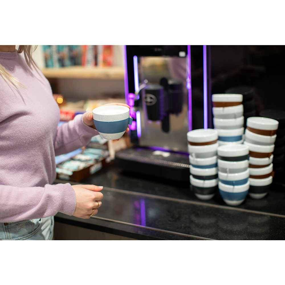 Чашка с термоэффектом aroma, organic, 270 мл, темно-серая