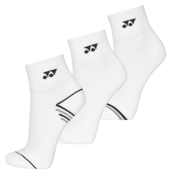Теннисные носки Yonex Quarter Socks 3P - белый