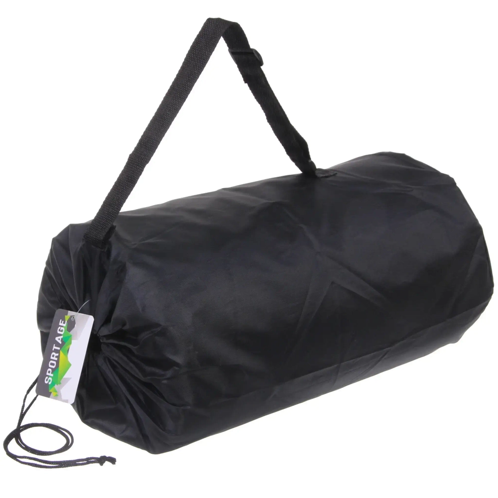 Акупунктурный набор (коврик игольчатый 64х40х2 см и валик 37х15х10 см в сумочке), черный