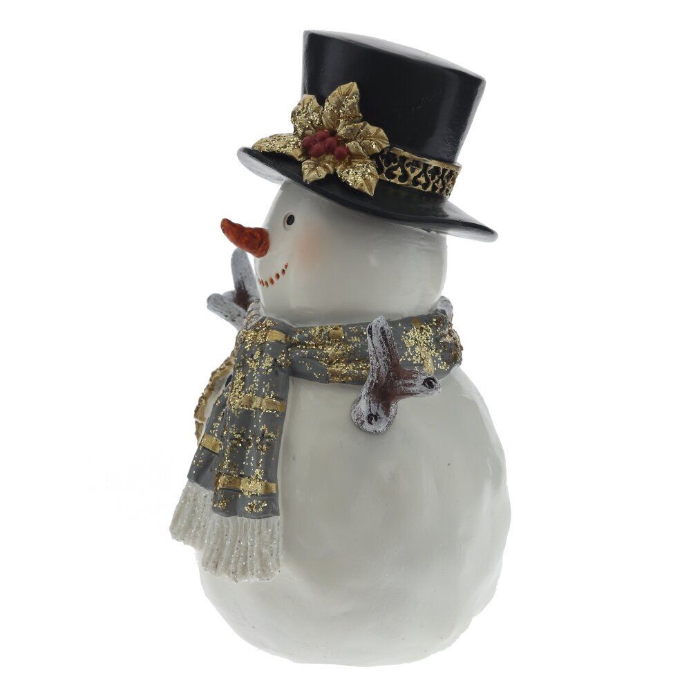GAEM Фигурка декоративная "Снеговик", L13 W8,5 H15,5 см