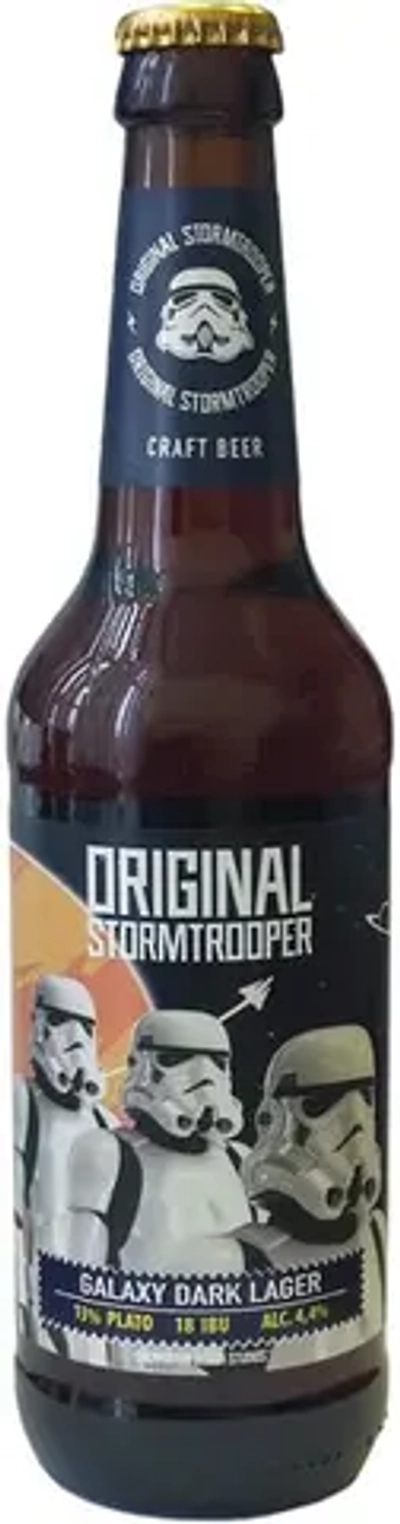 Пиво Ориджинал Штормтрупер Гэлакси Дарк Лагер / Original Stormtrooper Galaxy Dark Lager 0.45 - стекло