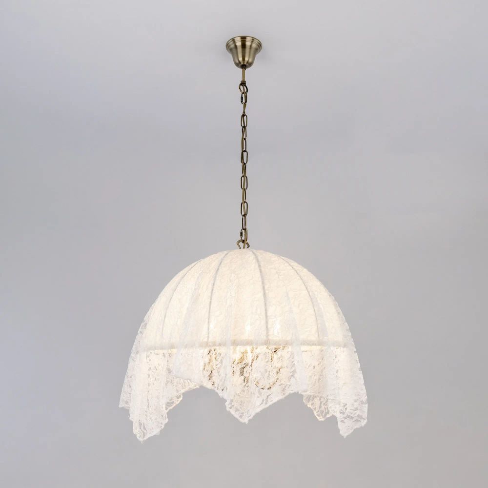 Citilux Базель CL407134 Люстра подвесная с абажуром Кружево