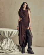 Платье с буфом