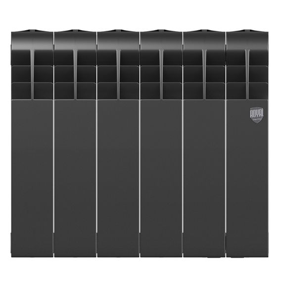 Радиатор биметаллический Royal Thermo BILINER B 350 Чёрный - 6 секц. купить в Москве и Московской области по низкой цене с доставкой по России — (1) Радиатор биметаллический Royal Thermo BILINER B 350 Чёрный - 6 секц. — (1)