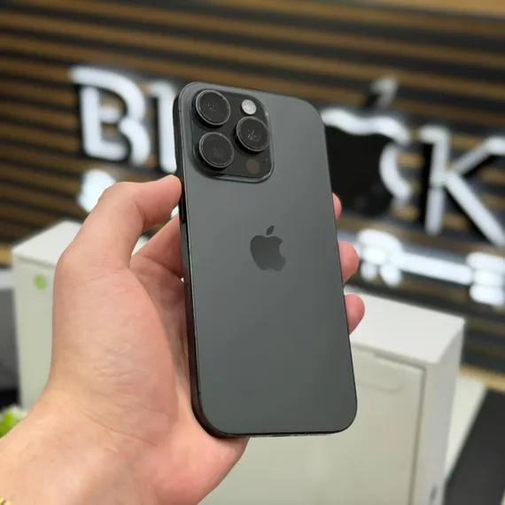 Б/У Телефон iPhone 16 Pro 256Gb Black Titanium 92% (FRW3JYGWPD)