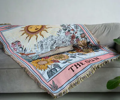 Тканный гобелен Sun, 130x180 см